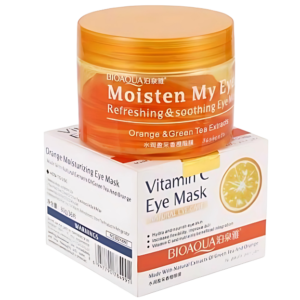 BIOAQUA Vitamin C Orange Moisturizing Eye Mask for Dark Circles 80gm (Product-img)