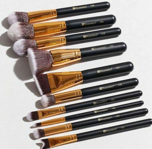 bh cosmetics 10 Piece Sculpt + Blend 2 Brush Set Thumbnail 1