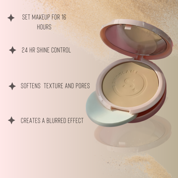SHEGLAM Waterproof High Coverage Compact Powder