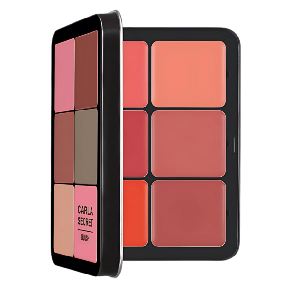 CARLA SECRET 12 COLORS CREAM BLUSH PALETTE 01