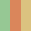 Pack of 3 (Green + Orange + Beige)