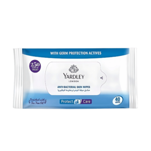 Yardley Anti-Bacterial Tea Tree Oil Skin Wipes 40S Thumbnail